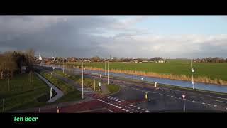 Ten Boer Met Zaagmolen Bovenrijge De Widde Meuln Aan T Damsterdiep.
