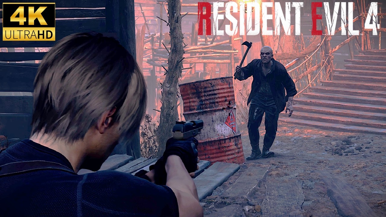 Resident Evil 4 Remake – Searching for Boat Gas in the Village – Part 11