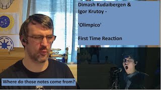Never not impressed with Dimash Kudaibergen & Igor Krutoy, 'Olimpico'  First time reaction