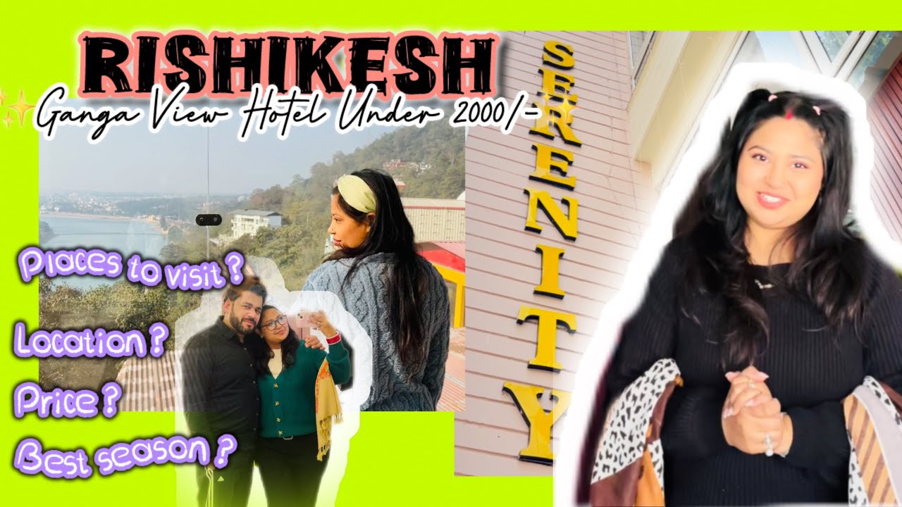 ✨Ganga View Luxury Hotel under✨₹2000 stay, million-dollar Ganga view 😍