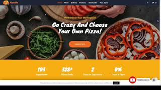 Pizzetta - Pizza Cafe and Restaurant WordPress Theme food menu burger Easy Create Website screenshot 5