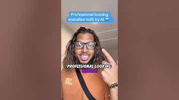 Using AI to generate multiple professional websites #ai #aishorts #shorts #websitebuilder #tutorial