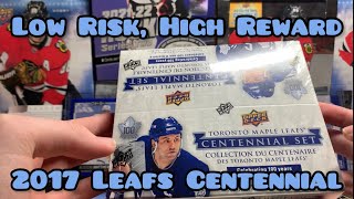 (INCREDIBLE VALUE) 2017 Leafs Centennial Hockey Retail Box Break | 1 Auto Per Box