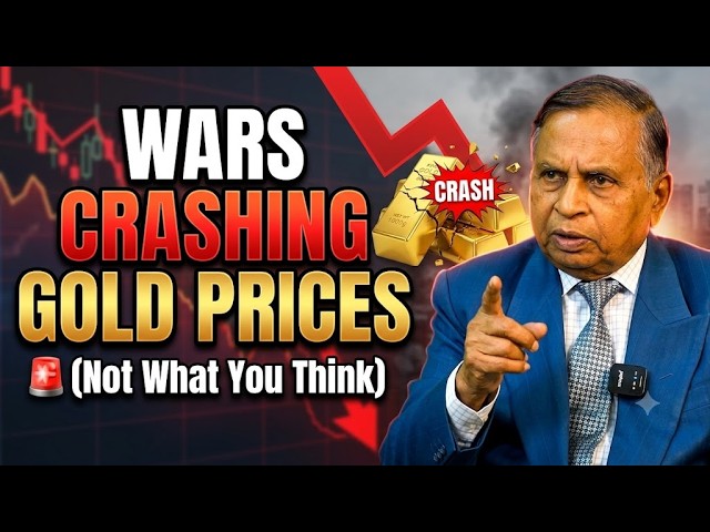 Why Wars Are CRASHING Gold Prices! 🚨 (Not What You Think) Money Mantan TV
