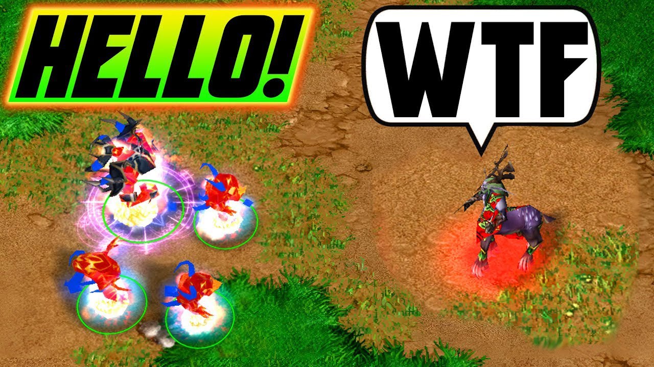FIRELORD FIRST! Can it work? - WC3 - Grubby - YouTube