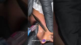 Flawless Powder Brows – Biomaser Pinky Needle in Action