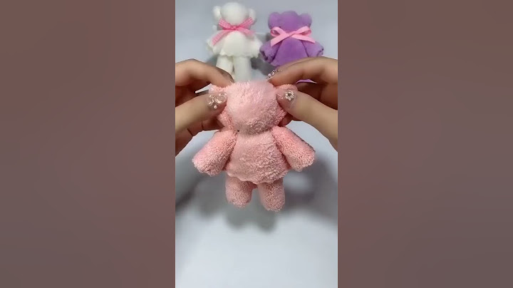 طريقة صنع دمية من قطعة قماش في ثوان🧸🧸🧸