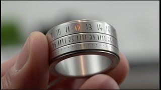 The futuristic ring that tells the time, Ring Clock