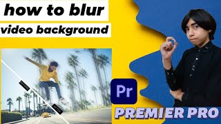 "How to Blur Video Background in Adobe Premiere Pro with Gaussian Blur Effect Step-by-Step Tutorial" screenshot 3