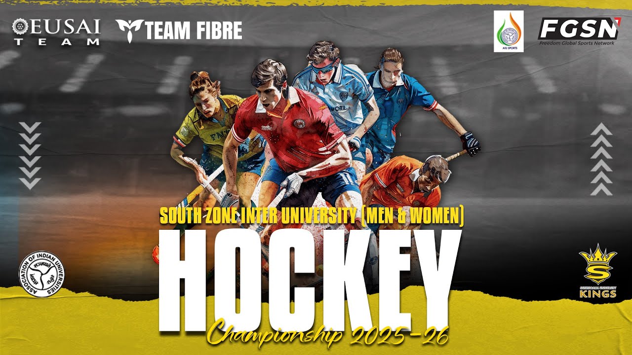 ST,JOSEPH'S UNI Vs MADURAI KAMARAJ UNI |SOUTH ZONE INTER UNI. ERSITY HOCKEY CHAMPIONSHIP(MEN)2025-26