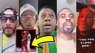 ⁣Rappers And Celebs React Usher And Alicia Keys Performance At Superbowl Halftime Show