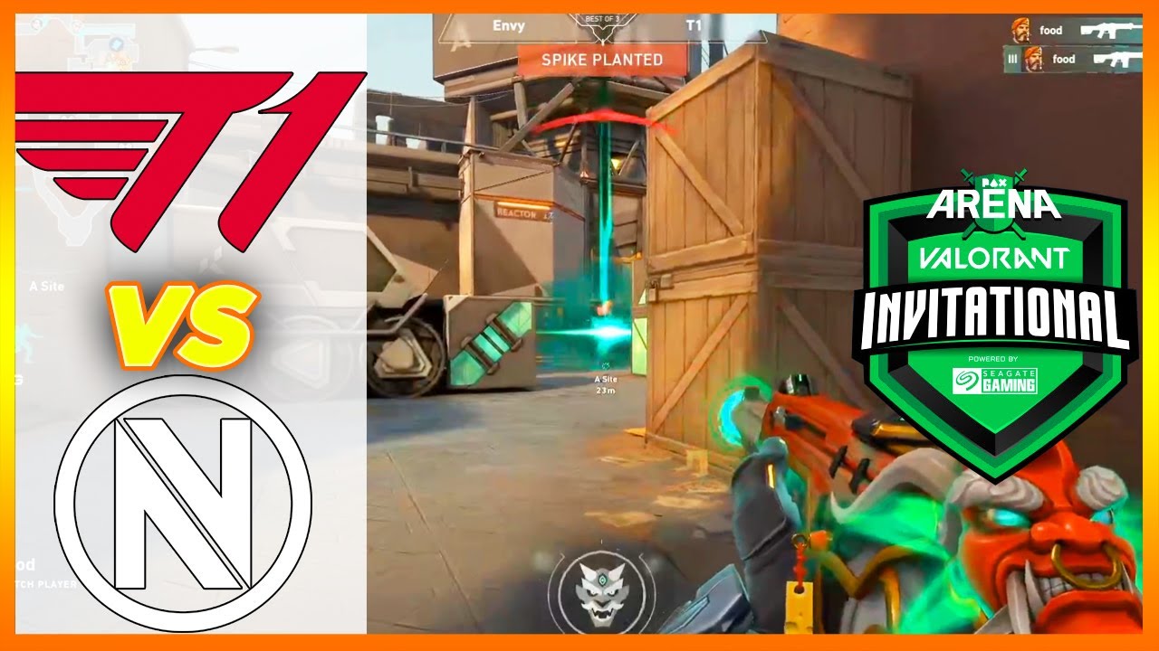 T1 vs ENVY HIGHLIGHTS - PAX Arena Valorant Invitational