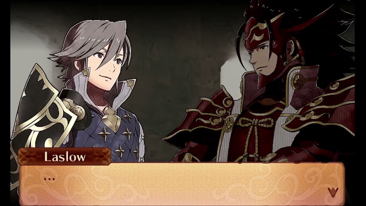 Ryoma & Laslow Full C-S Support Conversation