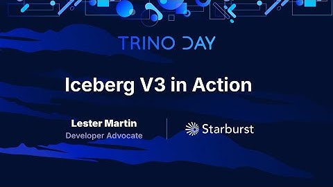 Apache Iceberg v3 demo | deletion vectors, variant datatype, row lineage