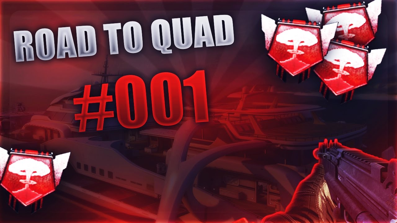 BO2: 4 OFF QUAD NUKLEAR ON HIJACKED w/MSMC