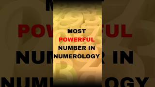 Most Powerful numbers in numerology #numerology #shortsviral #destiny