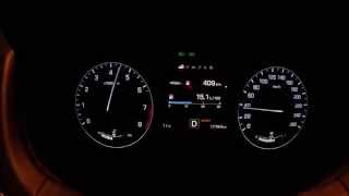 Hyundai Genesis 3.8 GDI V6 acceleration 0-130-0 km/h