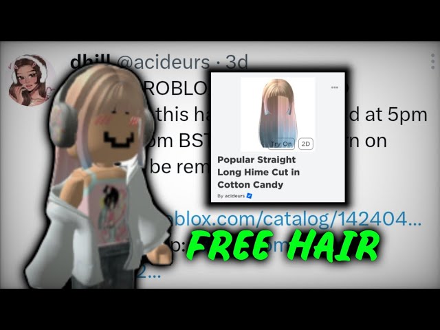 Free Roblox hair – our favourite cuts and styles