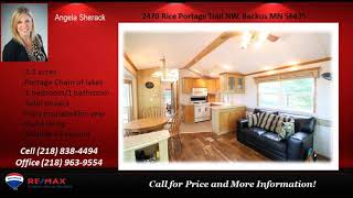 Full 1 Bedroom 1 bath home in Backus, MN Guide