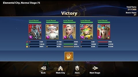 Sorry I been sick - IMR Elemental city 75 cleared