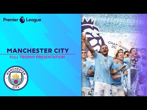 Full Manchester City trophy presentation | Astro SuperSport