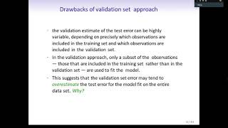 UW ECON484:Econometrics and Data Science | class 3 |  cross validation logistic regression