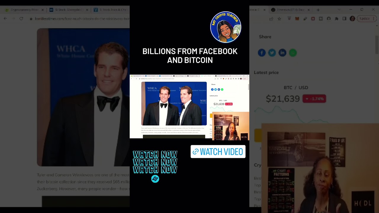 Crypto & Stocks Riches from Facebook and Bitcoin 