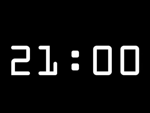 21 Minute Timer