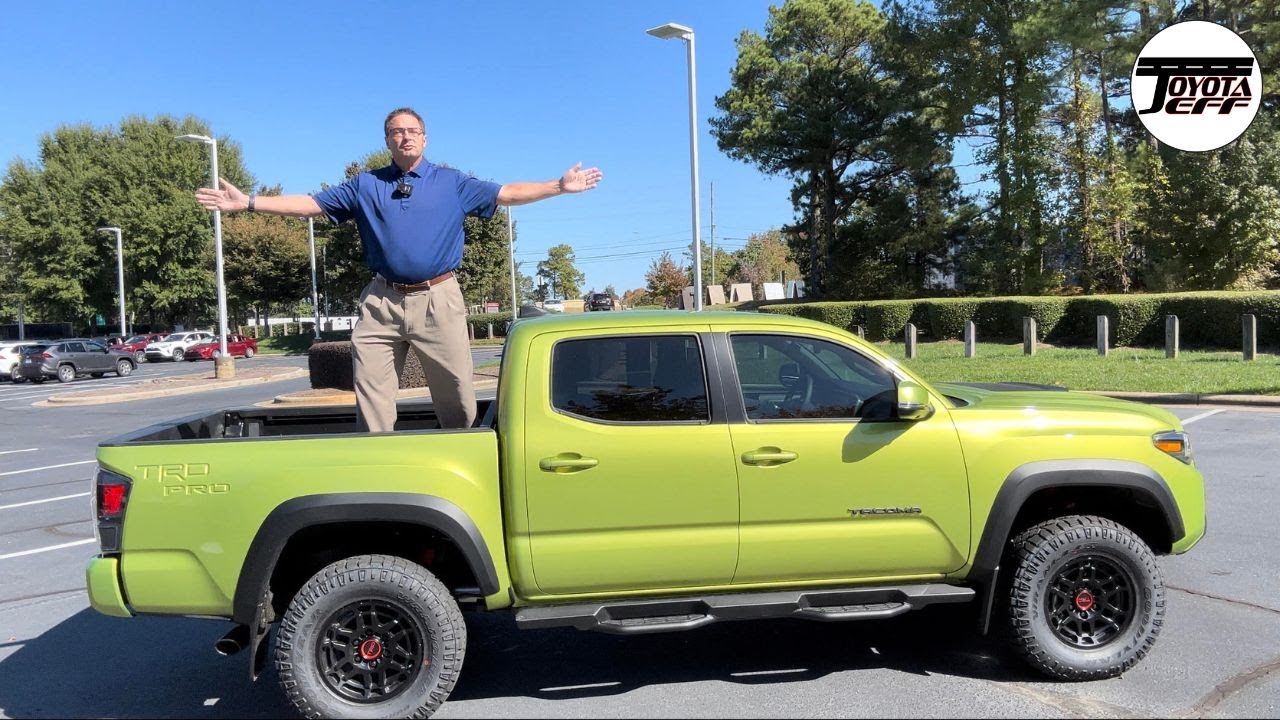 Why Buy 2022 TRD Pro an Electric Lime Review! YouTube