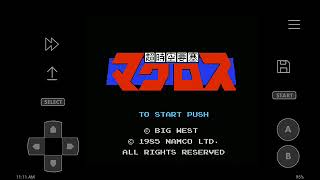 Choujikuu Yousai Macross - NES (walkthrough).