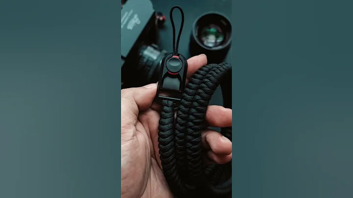 TRS Handmade Paracord Camera Strap – a perfect blend of style and functionality. 📷