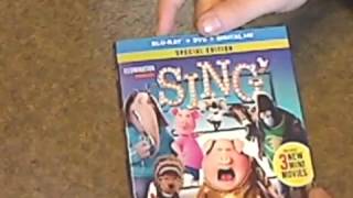 Blu Ray Unboxing: Sing