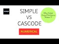 Simple vs Cascode Current Mirror | AnalogX