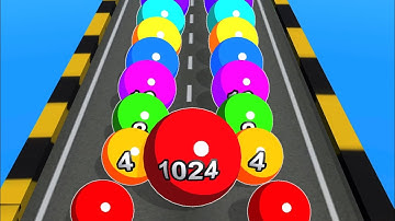 2048 Colors Ball Run 💸🎱❤️MAX LEVELS!! All Levels Gameplay Walkthrough Android, iOS NEW UPDATE