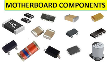 Laptop motherboard parts and components names