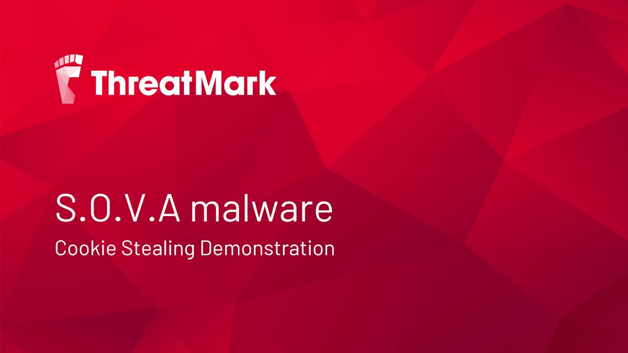S.O.V.A. Malware Cookie Stealing Demonstration YouTube