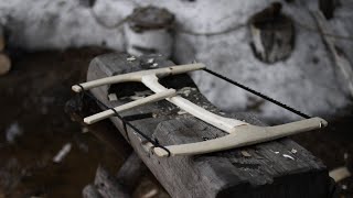 Making a bushcraft saw (DIY) / bushcraft skills