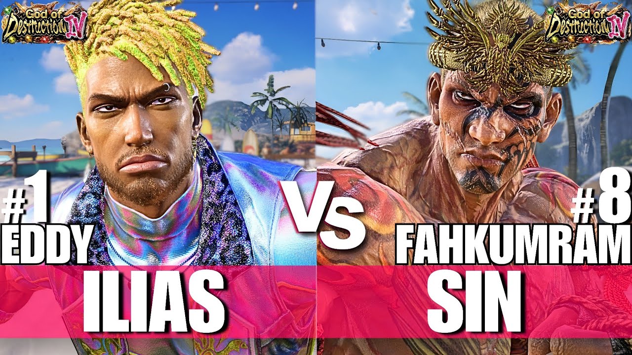 Tekken 8 - Ilias (Eddy) vs Sin (Fahkumram) | High Level Ranked Matches