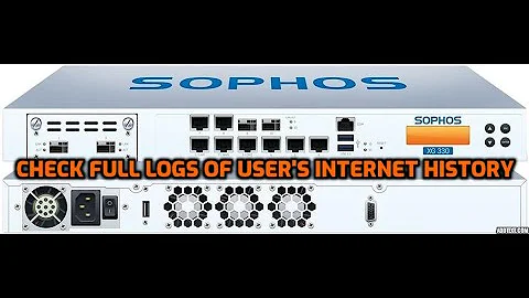 How to Check Network Logs & User's Events - Sophos Firewall Complete Training Series - DAY 17