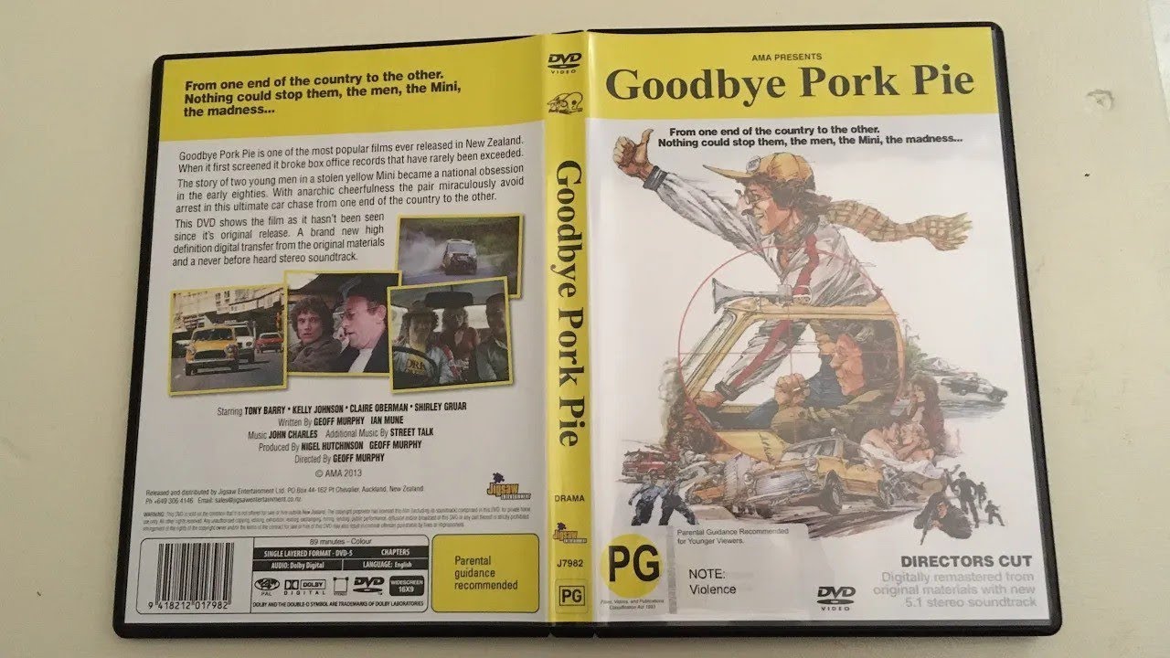 Opening and Closing To "Goodbye Pork Pie" (Jigsaw Entertainment) DVD Australia & New Zealand (2013)
