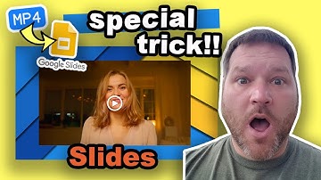 How to Embed Youtube Videos in Google Slides Presentations | w/SECRET Youtube Video Trick Inside