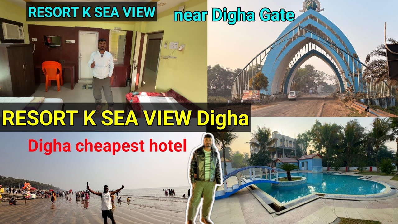 RESORT K SEA VIEW Digha || Digha best hotel RESORT K SEA VIEW 👍