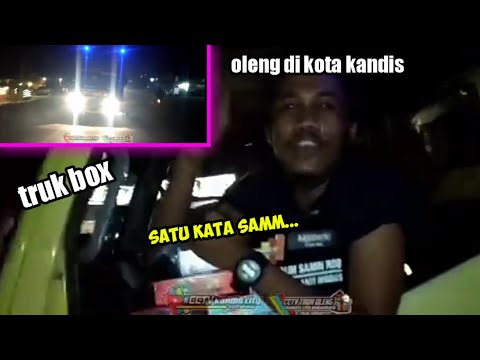 Oleng parah truk  box asal bogor jawa  barat  gak oleng gak 