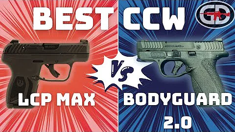 Smith&Wesson Bodyguard 2.0: Is it better than the Ruger LCP Max?