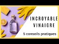 Comment utiliser le vinaigre blanc en nettoyage