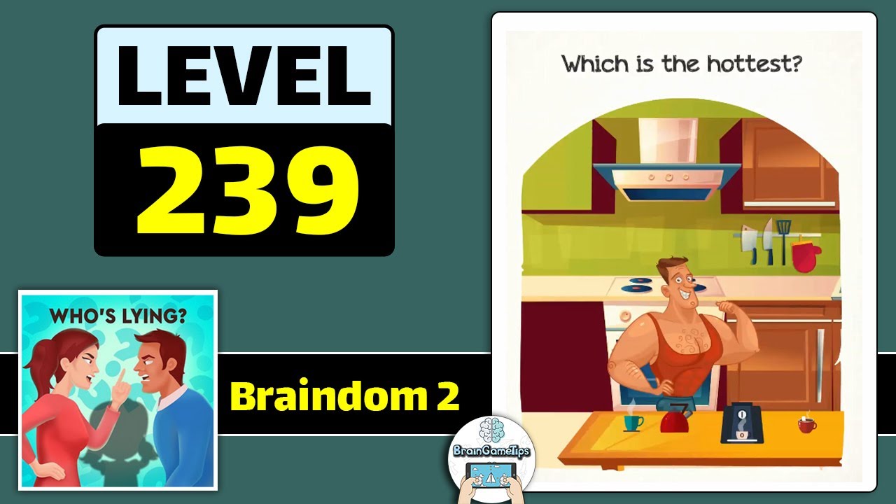 Braindom 2: Brain Teaser Games - Level 239 Answer