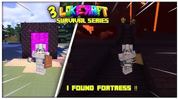 I Make A Nether Portal Without Diamond Pickaxe | Lokicraft Survival part 3| #lokicraft