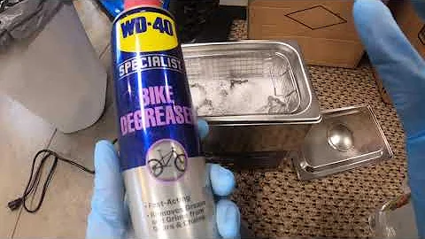 Ultrasonic Cleaner Bike Chain 4K