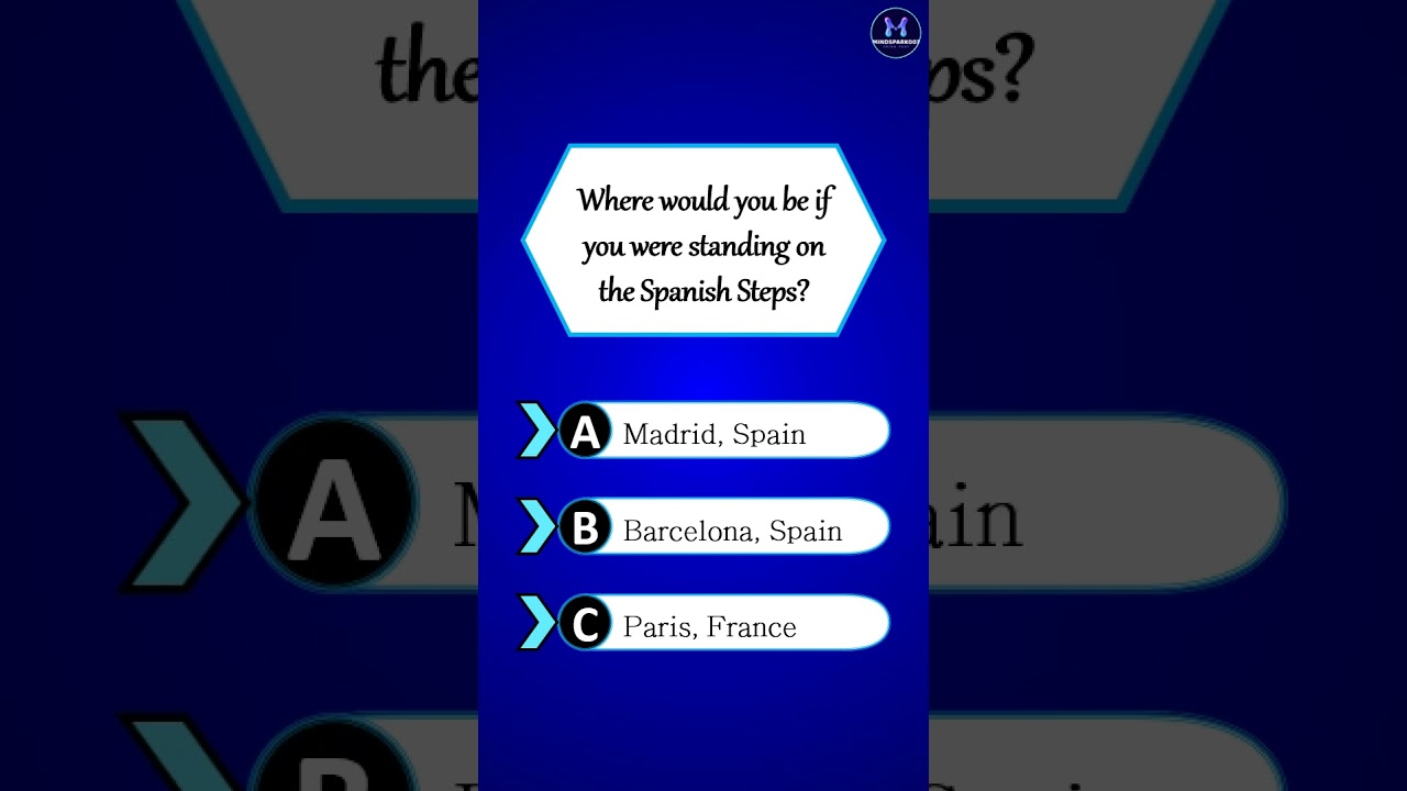 Where Are the Spanish Steps Located? 🏛️🤯 | Travel Quiz 