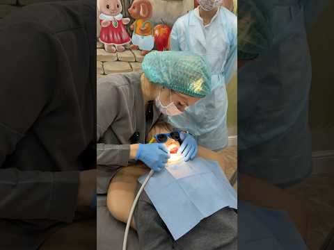 Детский прием у врача-ортодонта🦷  #shorts
